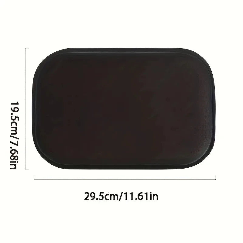 Car armrest box height pad, car armrest pad, center console lifting pad, black, suitable for car interior, armrest cover