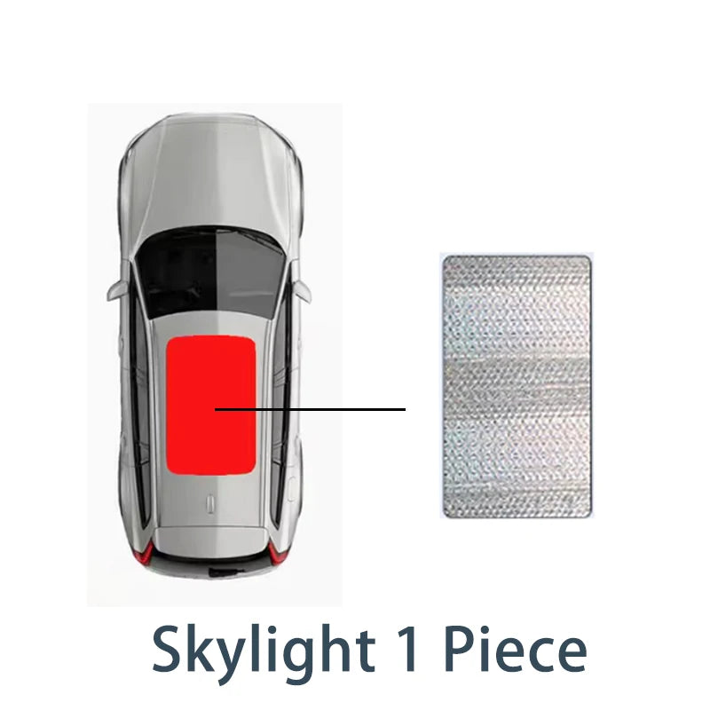 Sunroof Sunshade Suitable For BYD Dolphin 2021 2022 2023 2024 2025 Auto Car Panoramic Roof Heat Shield Window Sunshade Anti-UV
