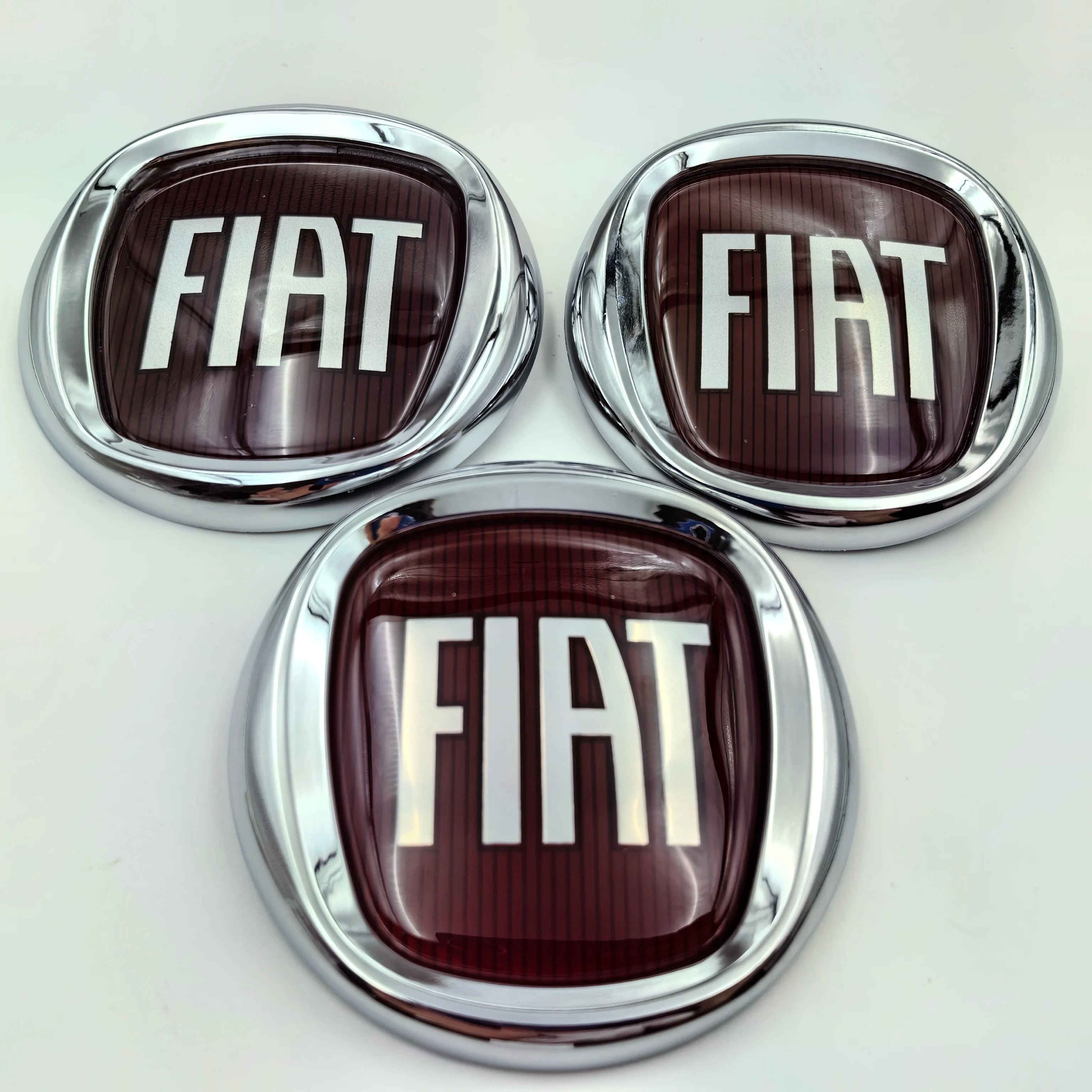 85/90/95/100/120mm Emblem for FIAT Car Hood - Accessory for DobloTipo Panda Ducato Fiorino Grande Punto 500X 500 Freemont Stilo