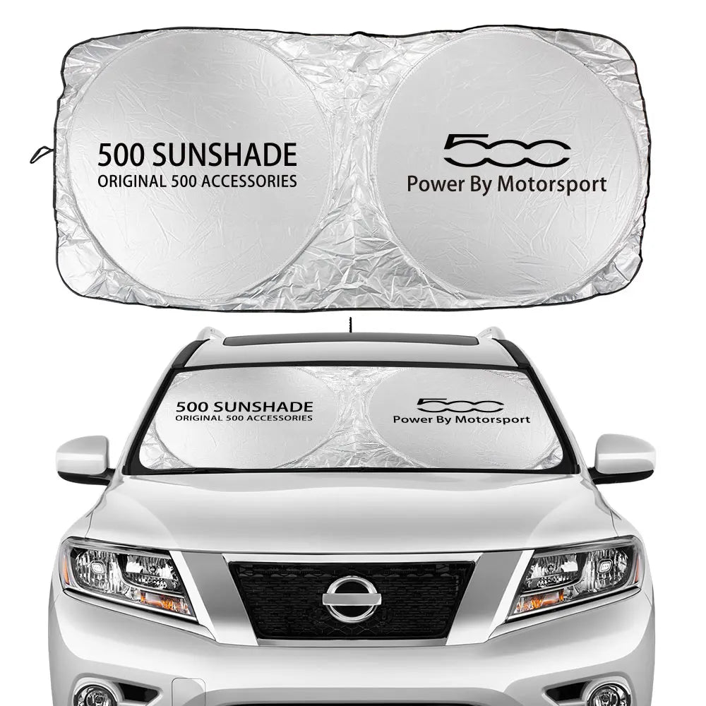 Car Windshield Front Sun Shade Parasol Cover For Fiat 500 500C 500X 500L Abarth 695 Anti UV Reflector Auto Accessories Tools