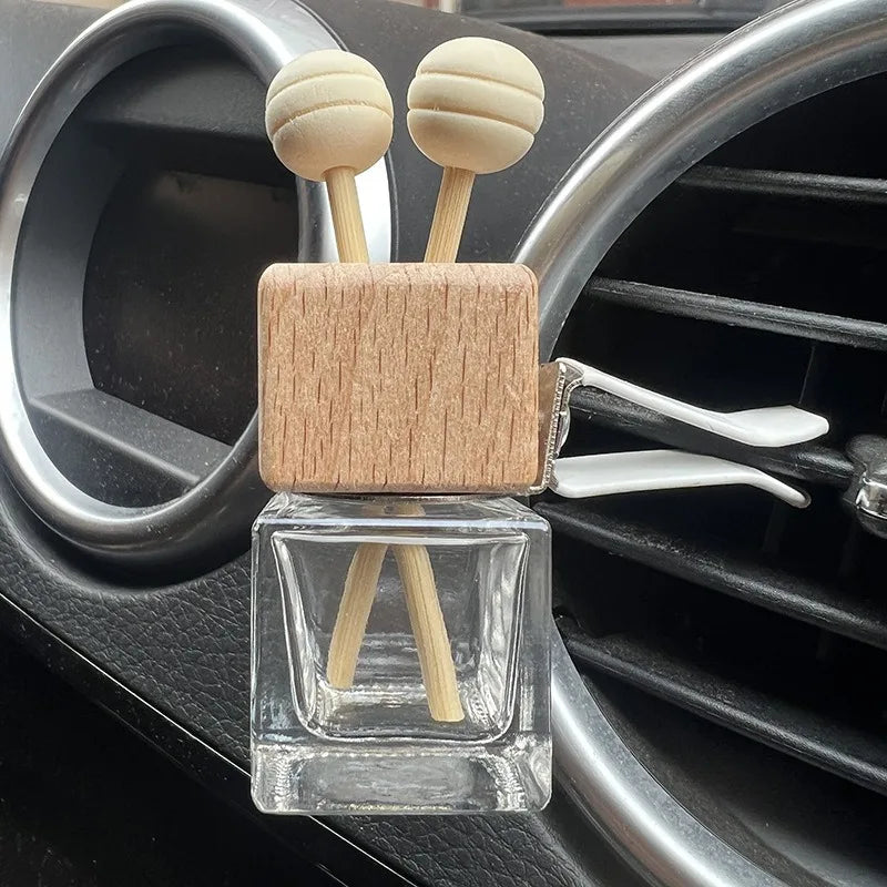 Empty Bottle, Empty Essential Oil Diffuser Bottle Car Air Purifier, Car Perfume Diffuser Bottle Aromatherapy Fragrance Ornament