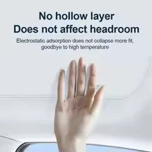 Car Roof Sunshade For Polestar 2 Sunroof 2020 2021 2022 2023 2024 Electrostatic Adsorption Blind Shading Auto Outdoor Accessory