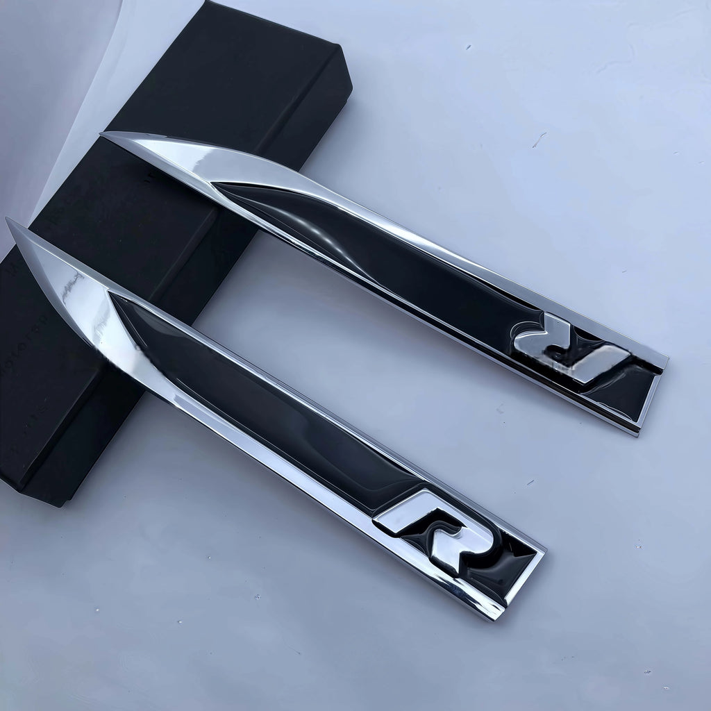2Pcs Golf R car stickers for car exterior beauty car modification MK2-8