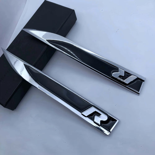 2Pcs Golf R car stickers for car exterior beauty car modification MK2-8