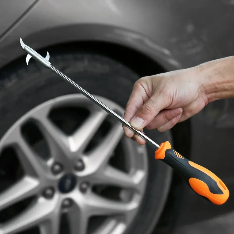 Car tire stone cleaning tool multifunctional tire stone cleaning hook stone picking device buckle picking hook removal stone