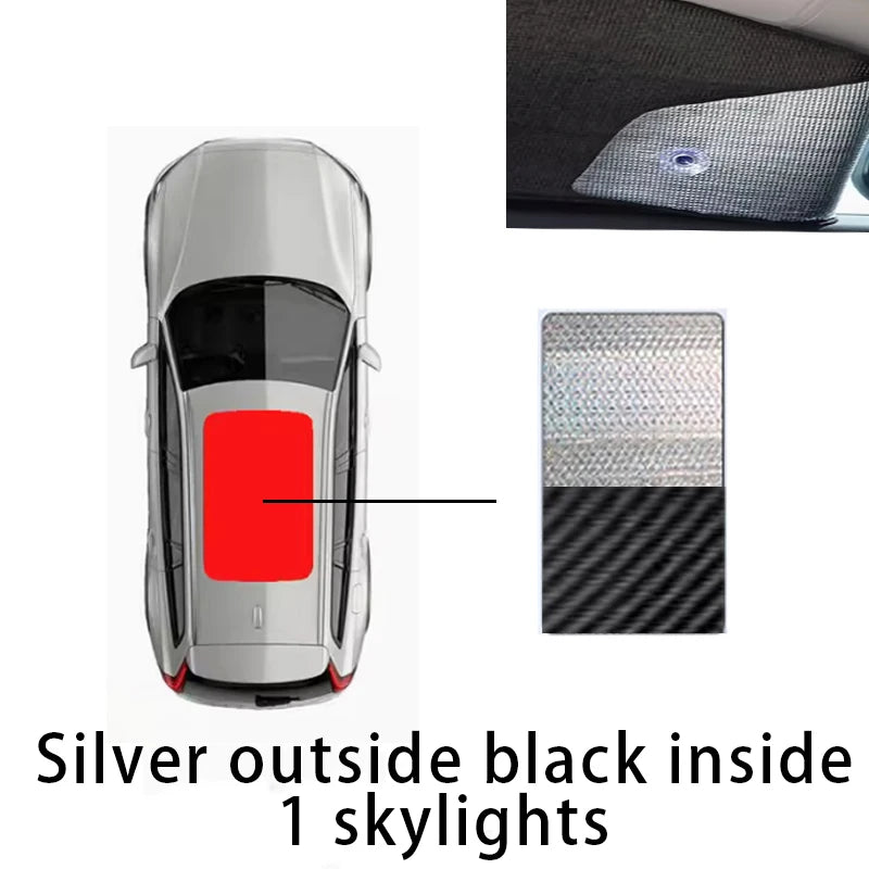 Sunroof Sunshade Suitable For BYD Dolphin 2021 2022 2023 2024 2025 Auto Car Panoramic Roof Heat Shield Window Sunshade Anti-UV
