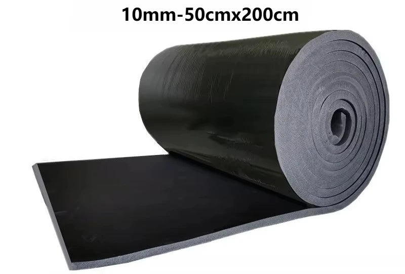 Self-adhesive Rubber Foam Roll Versatile Soundproofing Insulation Easy-Cut for DIY Ideal for Roofs Cars Furniture Protection