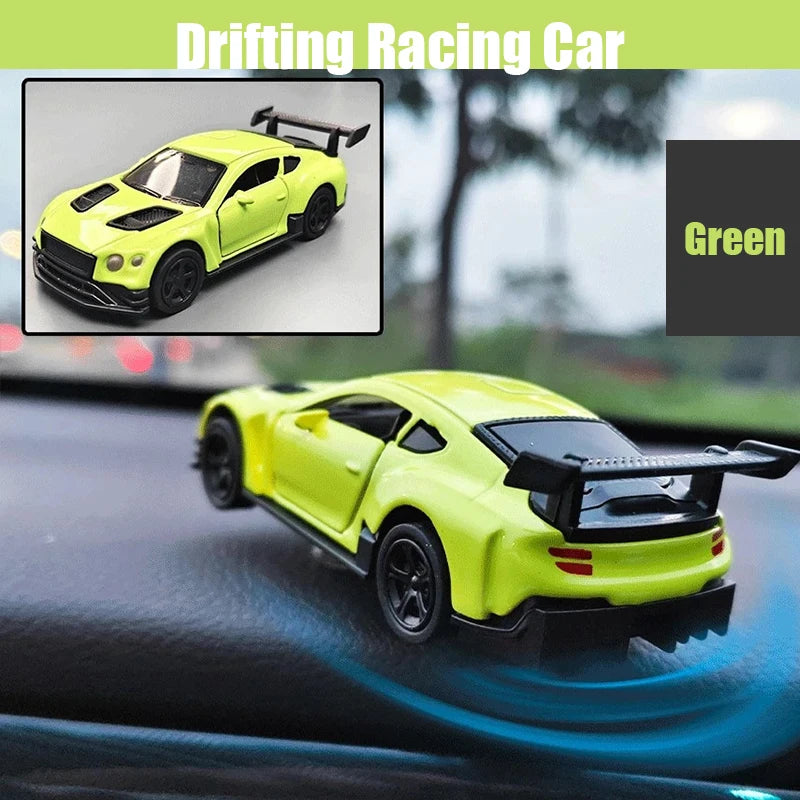 Drifting Moving cool car ornaments dashboard interior accessories inside decor items model vehicle fun van auto decorations men