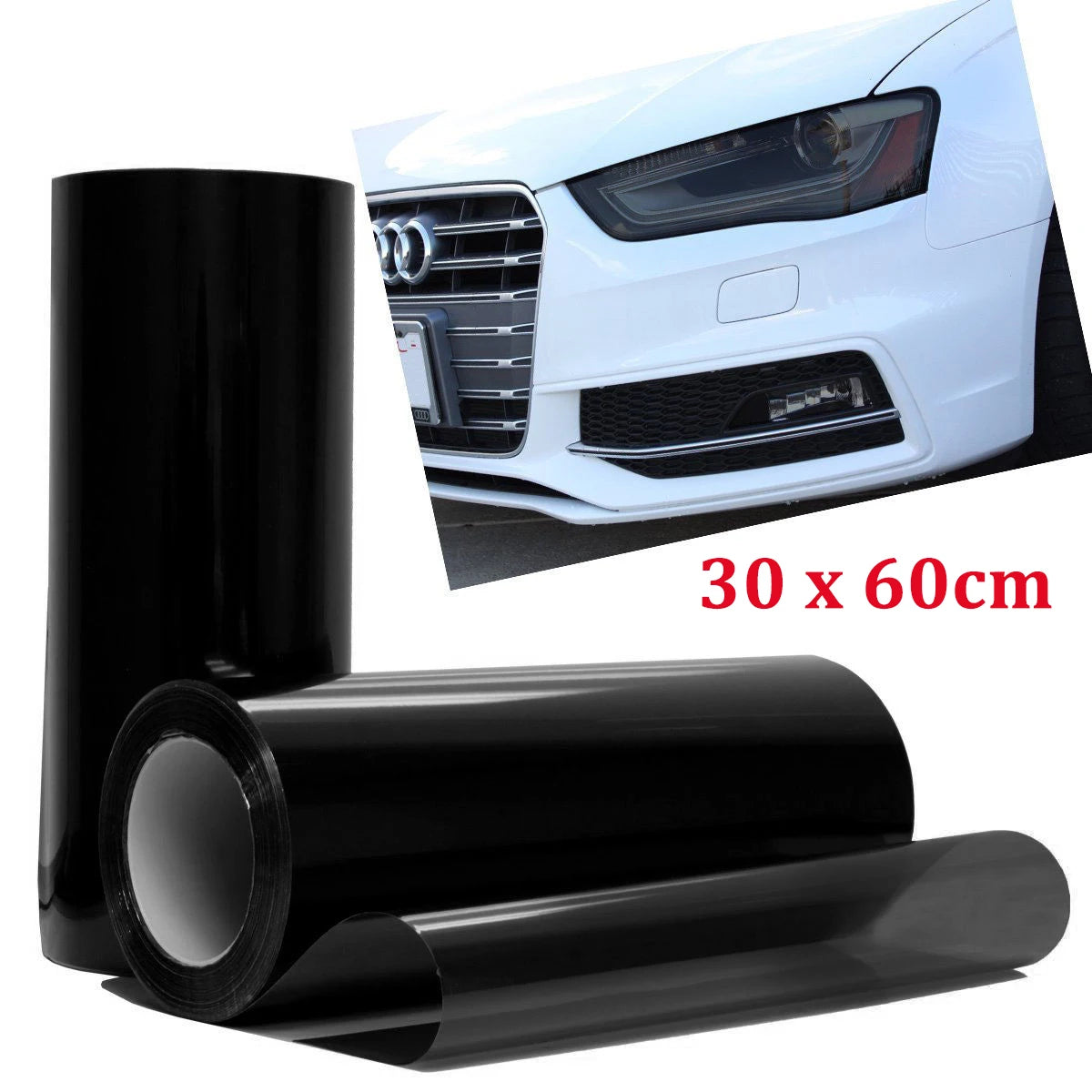 Car Window Sun Visor Strip Tint Film Front Windshield Protect Shade Blocking UV Sticker DIY Film Gradient Colorful Car Stickers