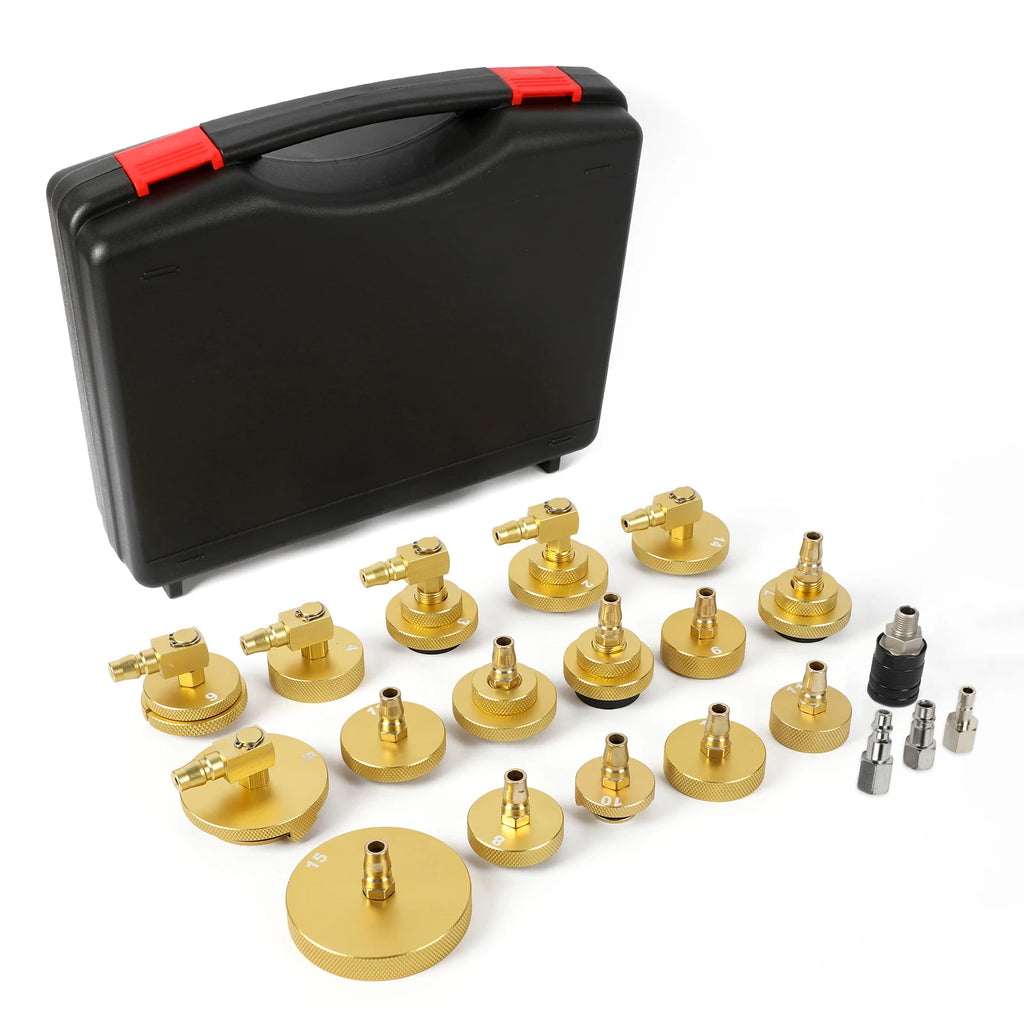 AUTOOL AST618 Brake Clutch Fuel Exchange Connector Kit Drained Tool Car Brake Fluid Connector Brake Fluid Oil Changer Pump Tool