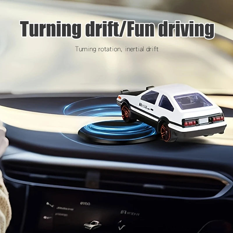 Drifting Moving cool car ornaments dashboard interior accessories inside decor items model vehicle fun van auto decorations men