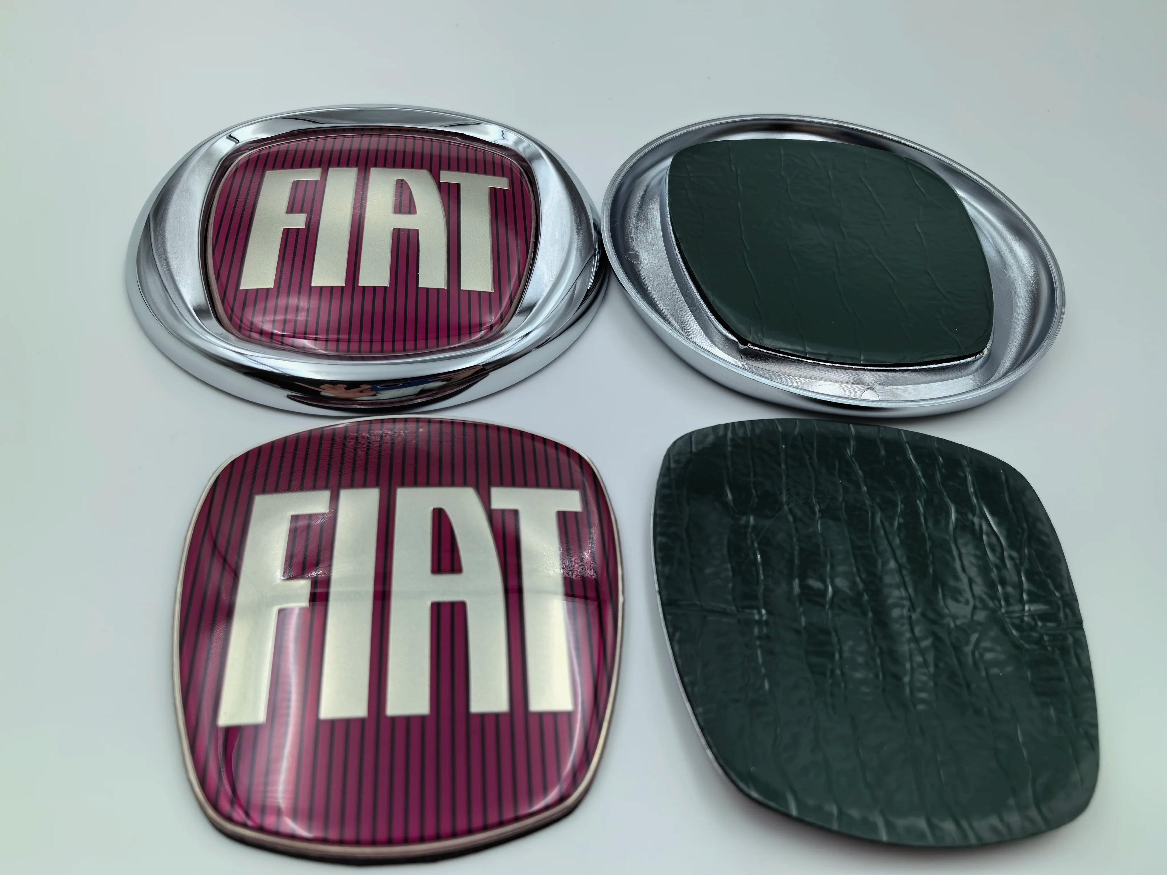 85/90/95/100/120mm Emblem for FIAT Car Hood - Accessory for DobloTipo Panda Ducato Fiorino Grande Punto 500X 500 Freemont Stilo