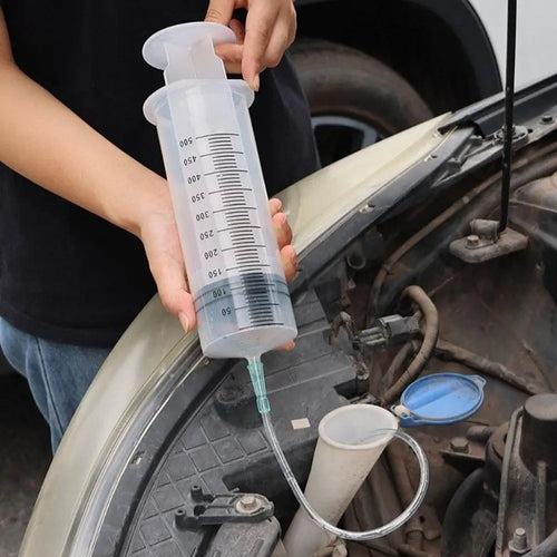 550ml Large Capacity Syringe Oil Pump Car Oil Fluid Extractor With Hose Manual Vacuum Syringe Suction Pump Extractor.,';/pi