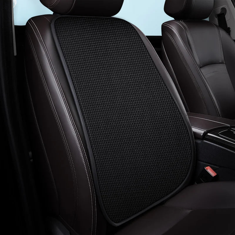 Non-Slip Car Seat Pad for Summer Breathable and Refreshing Anti-Slip Cotton Car Seat Covers, Ice Silk Cooling Car Seat Covers