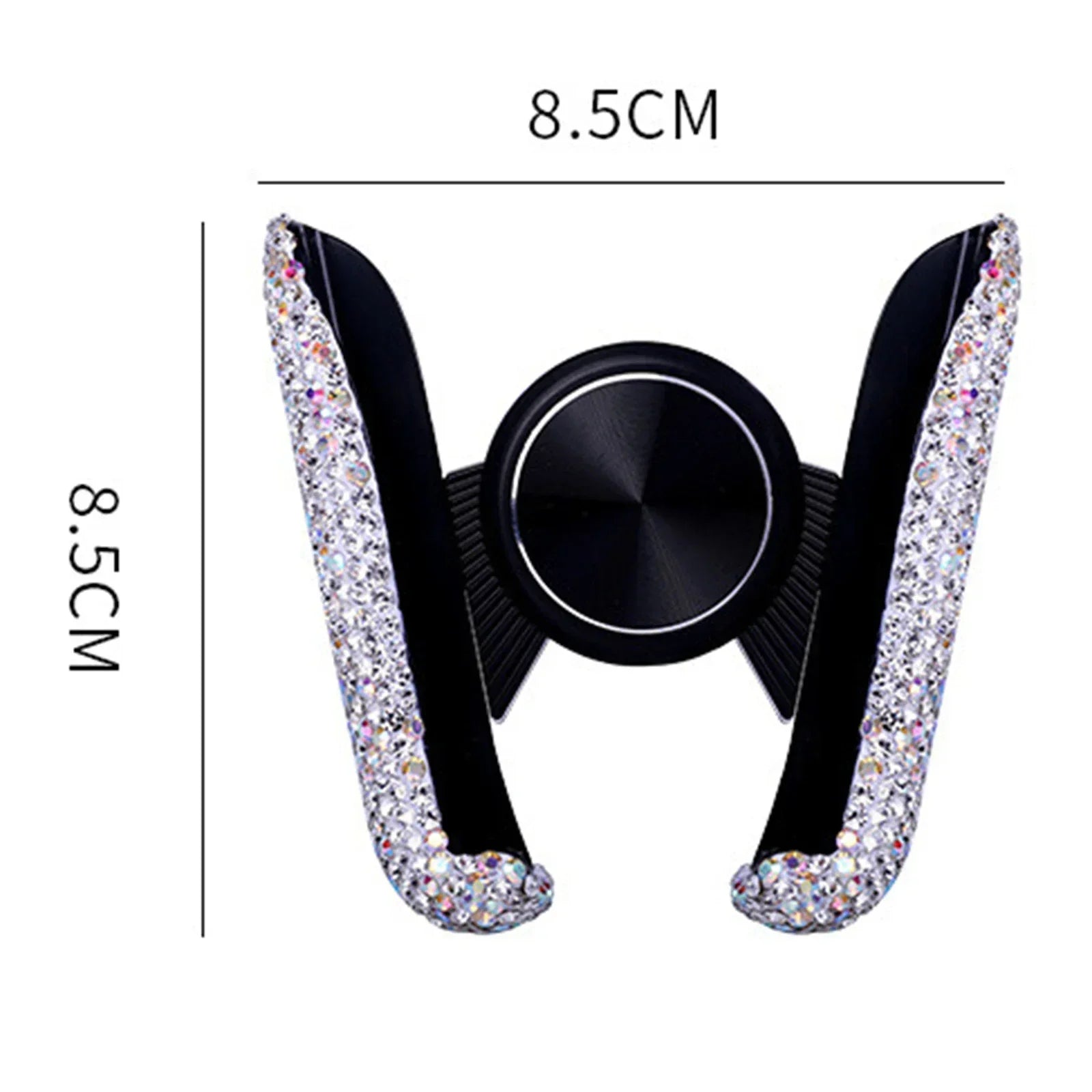 Car Phone Holder Diamond Crystal Car Air Vent Mount Clip Mobile Phone Holder Stand in Auto Bracket Interior Accessories