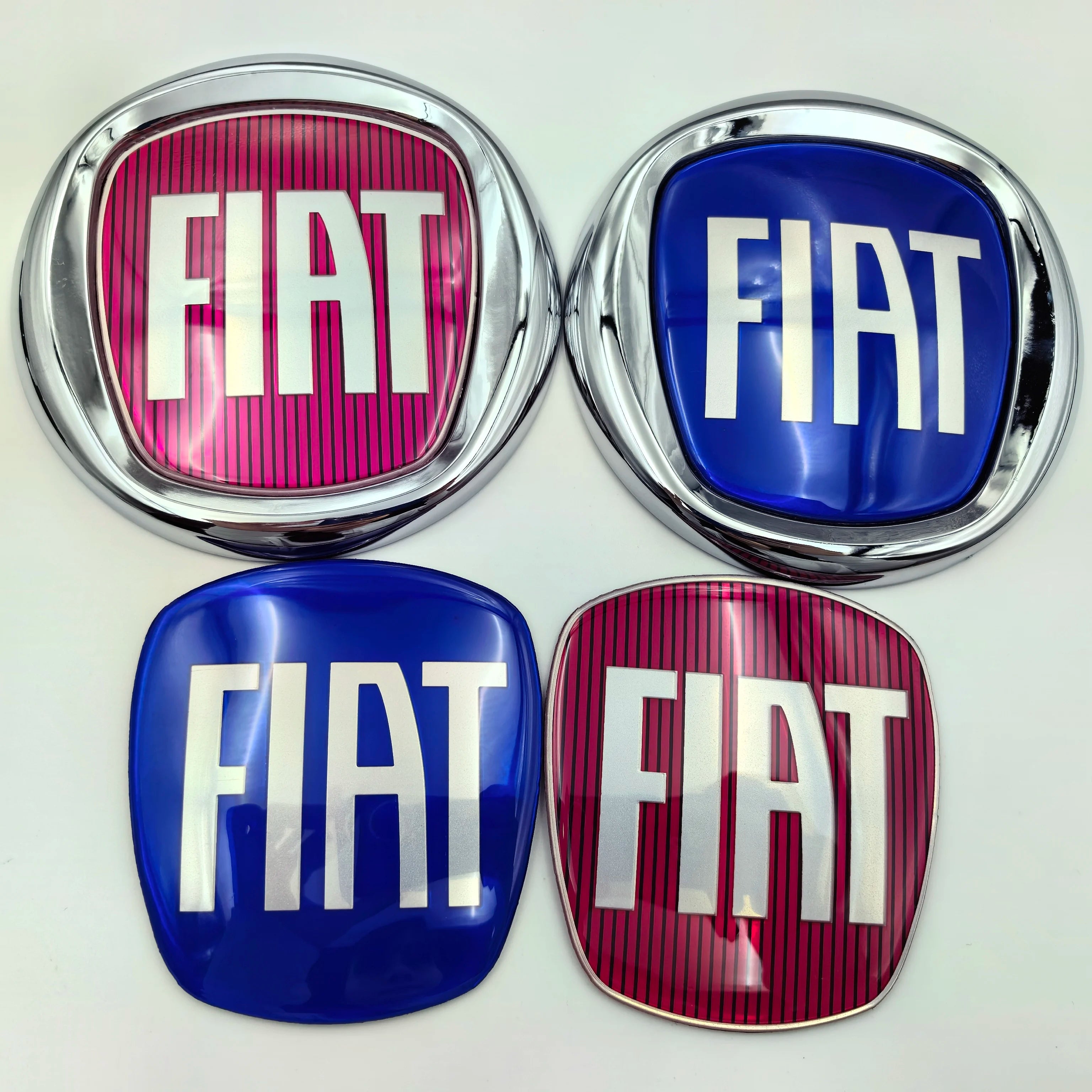 85/90/95/100/120mm Emblem for FIAT Car Hood - Accessory for DobloTipo Panda Ducato Fiorino Grande Punto 500X 500 Freemont Stilo