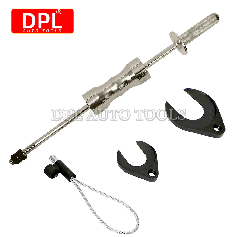 Inner CV Joint Puller Slide Hammer Front Wheel Drive Axle Half Shaft Removal Tool Kit Heavy Duty 10 Pounds Slide Hammer 63mm 48m