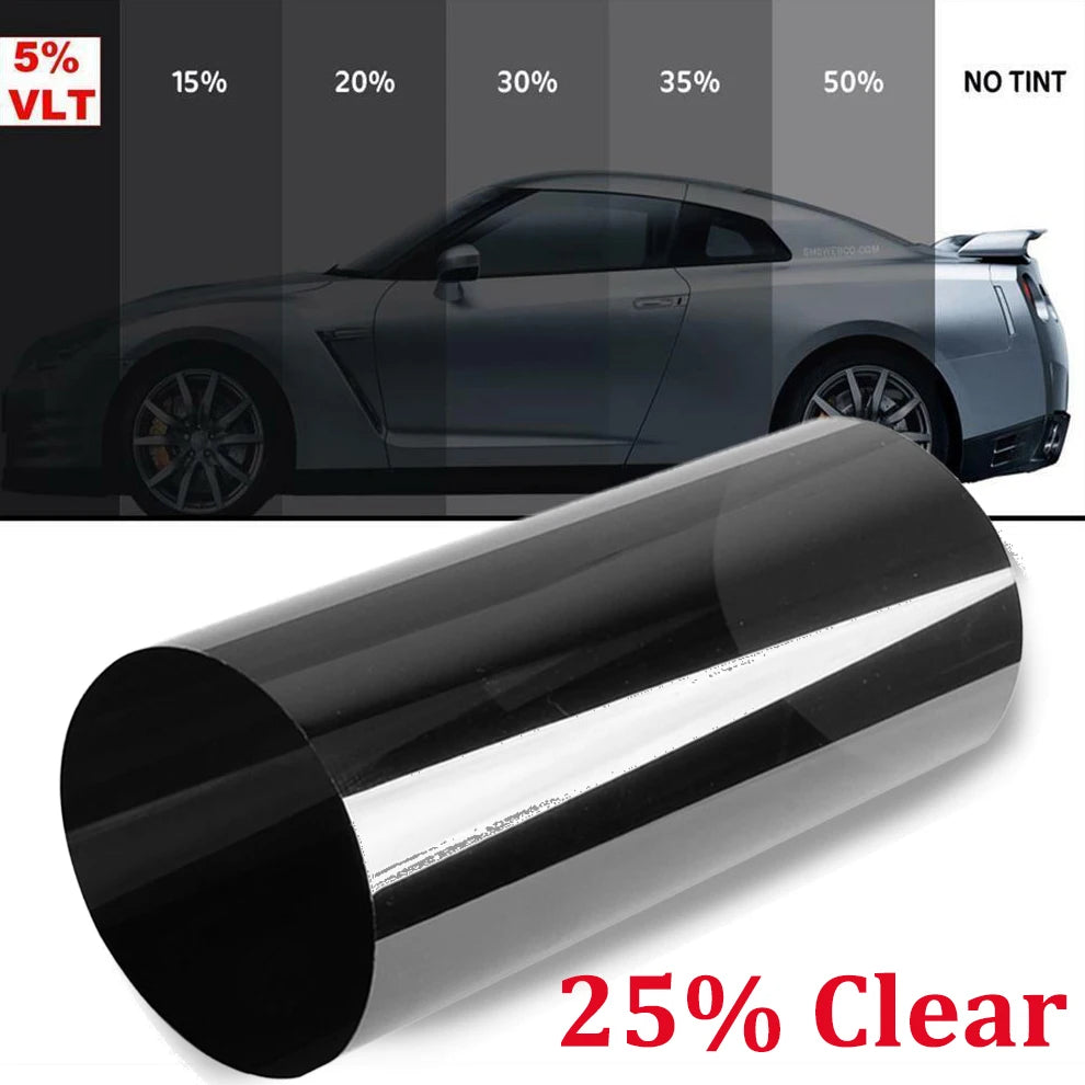 Car Window Sun Visor Strip Tint Film Front Windshield Protect Shade Blocking UV Sticker DIY Film Gradient Colorful Car Stickers