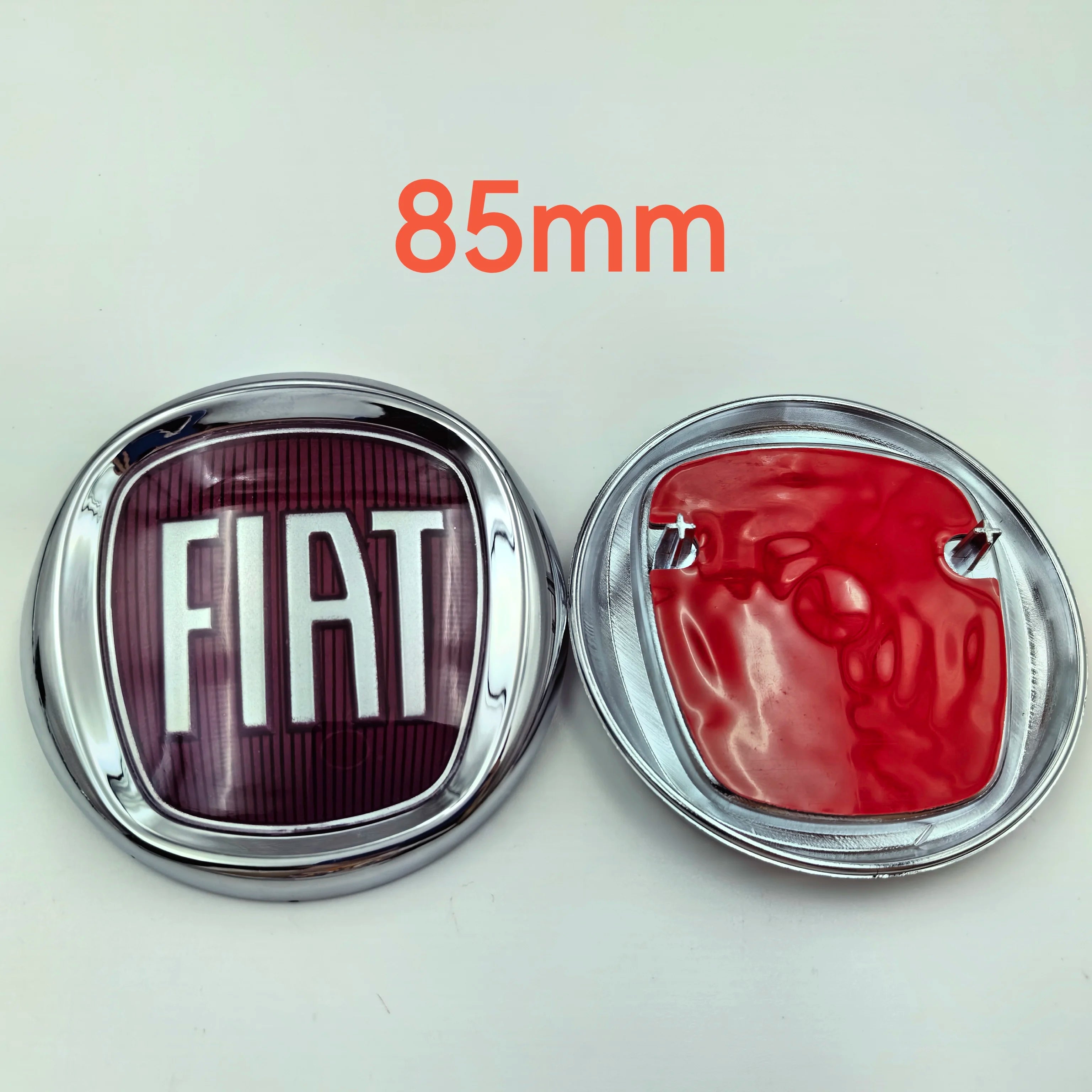 85/90/95/100/120mm Emblem for FIAT Car Hood - Accessory for DobloTipo Panda Ducato Fiorino Grande Punto 500X 500 Freemont Stilo
