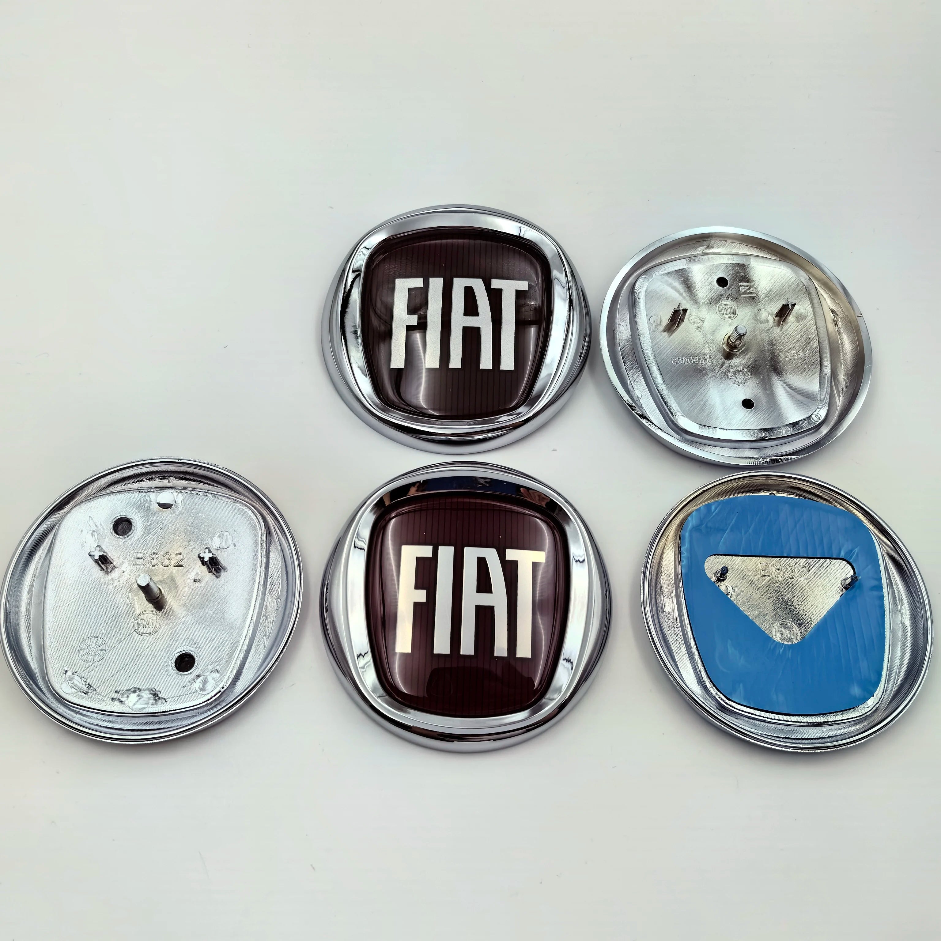 85/90/95/100/120mm Emblem for FIAT Car Hood - Accessory for DobloTipo Panda Ducato Fiorino Grande Punto 500X 500 Freemont Stilo
