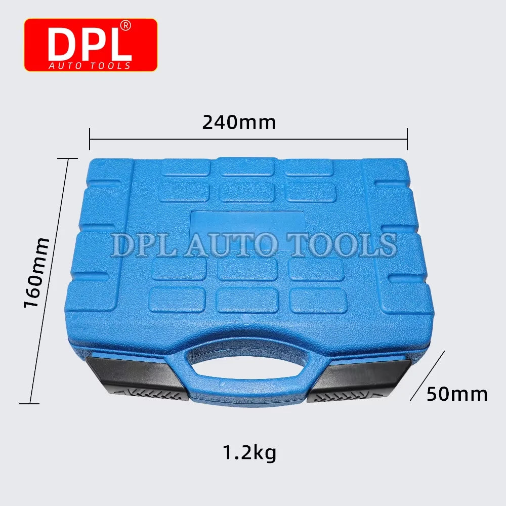13 Ppcs Alternator Tools Auto Tool Set Car Belt Removal Wench Tool Freewheel Pulley Removal Tools for BMW Ford Benz VAG