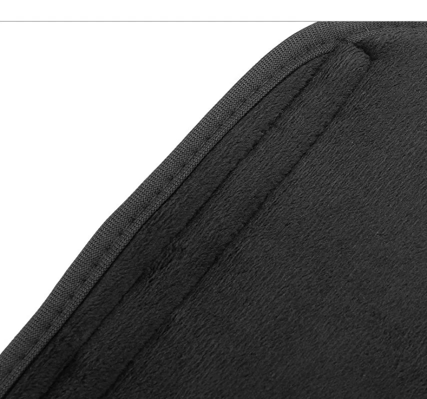 Black Pink Plush Car Seat Belt Shoulder Soft Ice Silk Universal Plush Seat Belt Protector All-Season Car Accessories