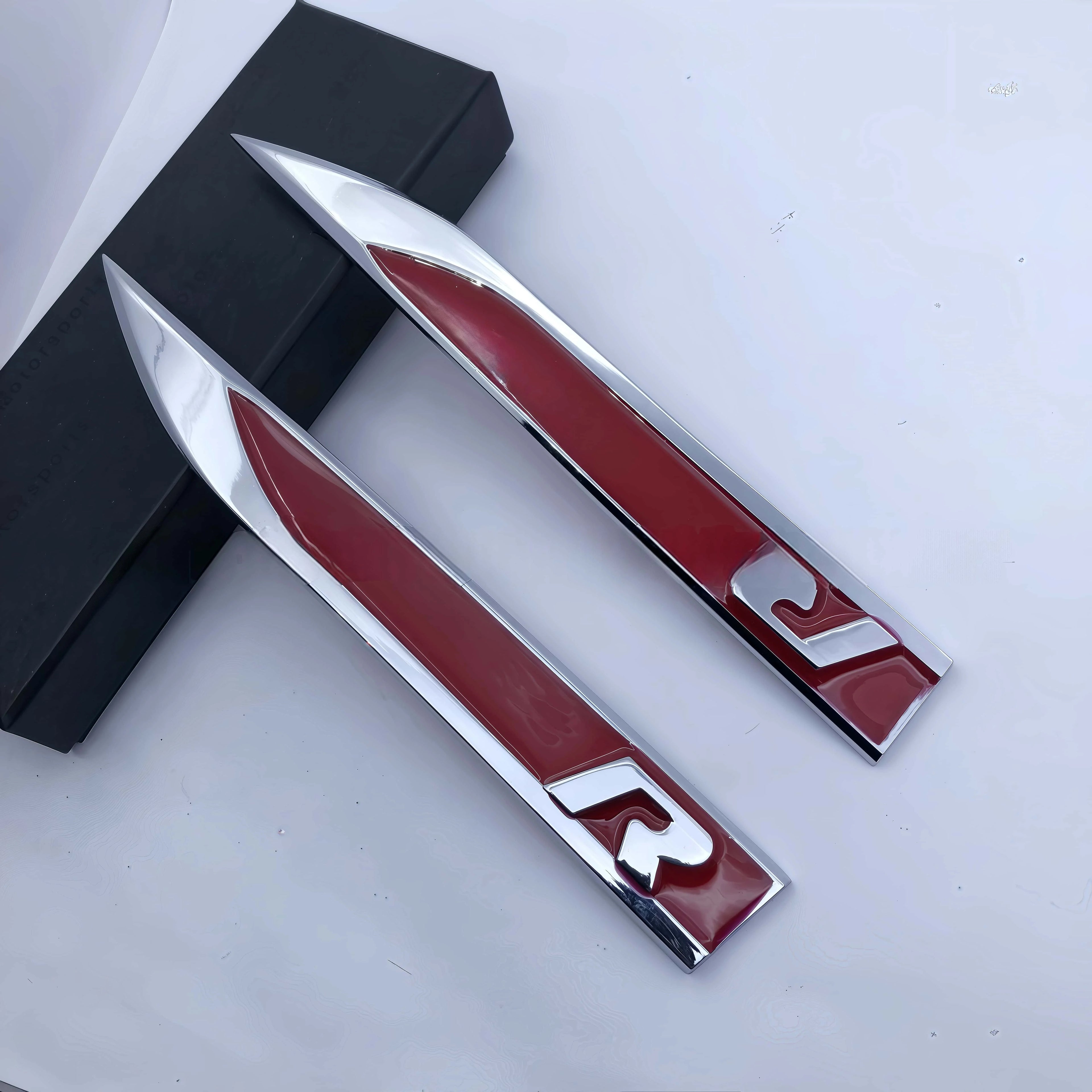 2Pcs Golf R car stickers for car exterior beauty car modification MK2-8