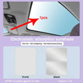 Car Roof Sunshade For Polestar 2 Sunroof 2020 2021 2022 2023 2024 Electrostatic Adsorption Blind Shading Auto Outdoor Accessory